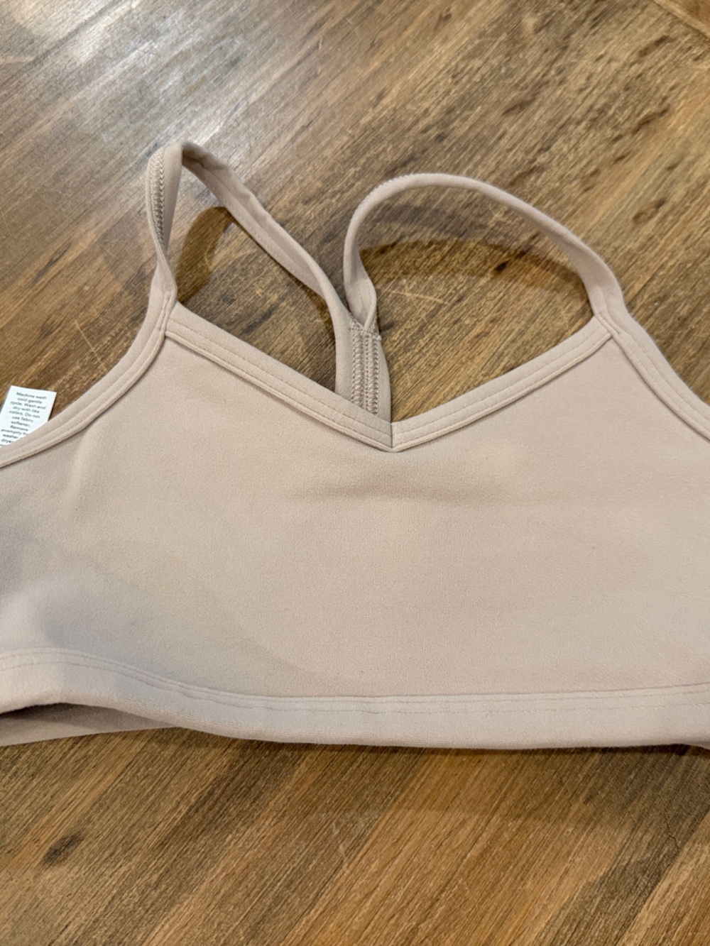 Athleta Nude Seamless Double-Strap Bralette